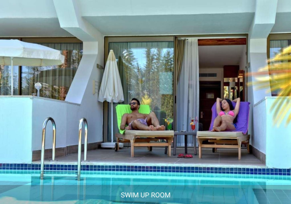 Турция, Сиде, Side Star Elegance 5*: Swim up room, на нижнем этаже в зоне парка