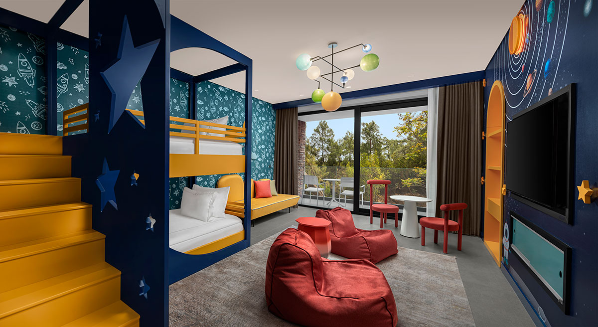 Турция, Кемер, NG Phaselis Bay 5*: Theme Deluxe Family Forest View  в главном здании