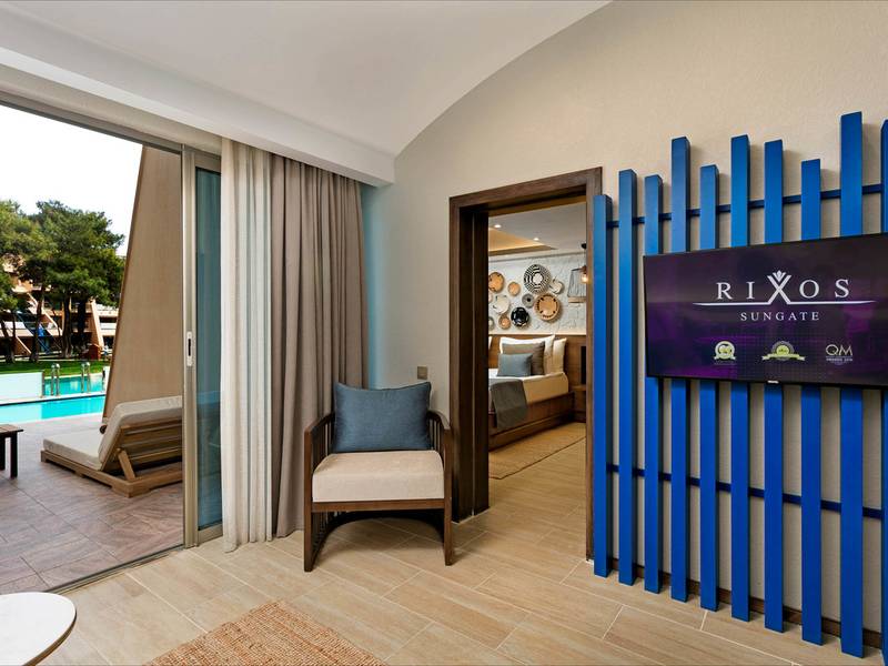 Турция, Кемер, Rixos Sungate 5*: Family Pool House Ground Floor в 2-эт. здании