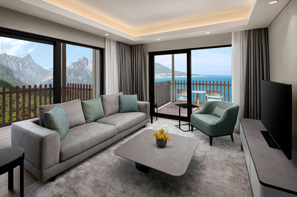 Турция, Кемер, NG Phaselis Bay 5*: Corner Suite Unique Sea View  в корпусе Hillside