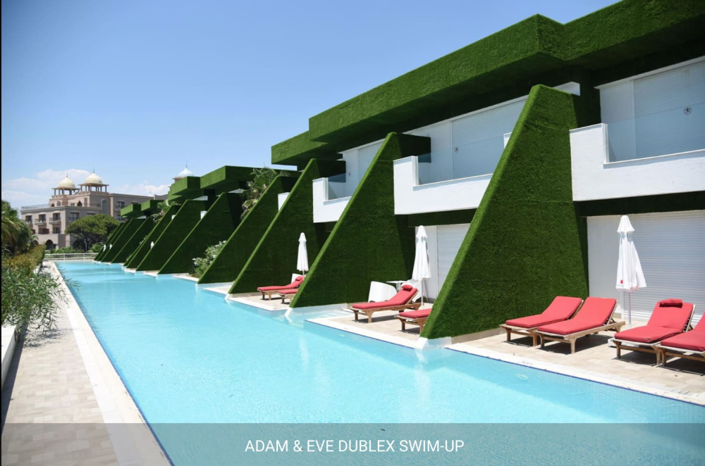 Турция, Белек, Adam & Eve 5* 16+: Duplex Swim Up в виллах