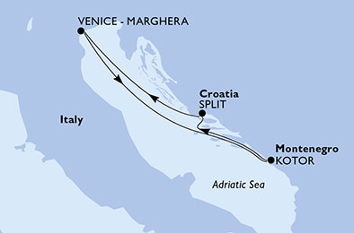 Средиземноморье мини / MSC Armonia / 4 ночи (2025)