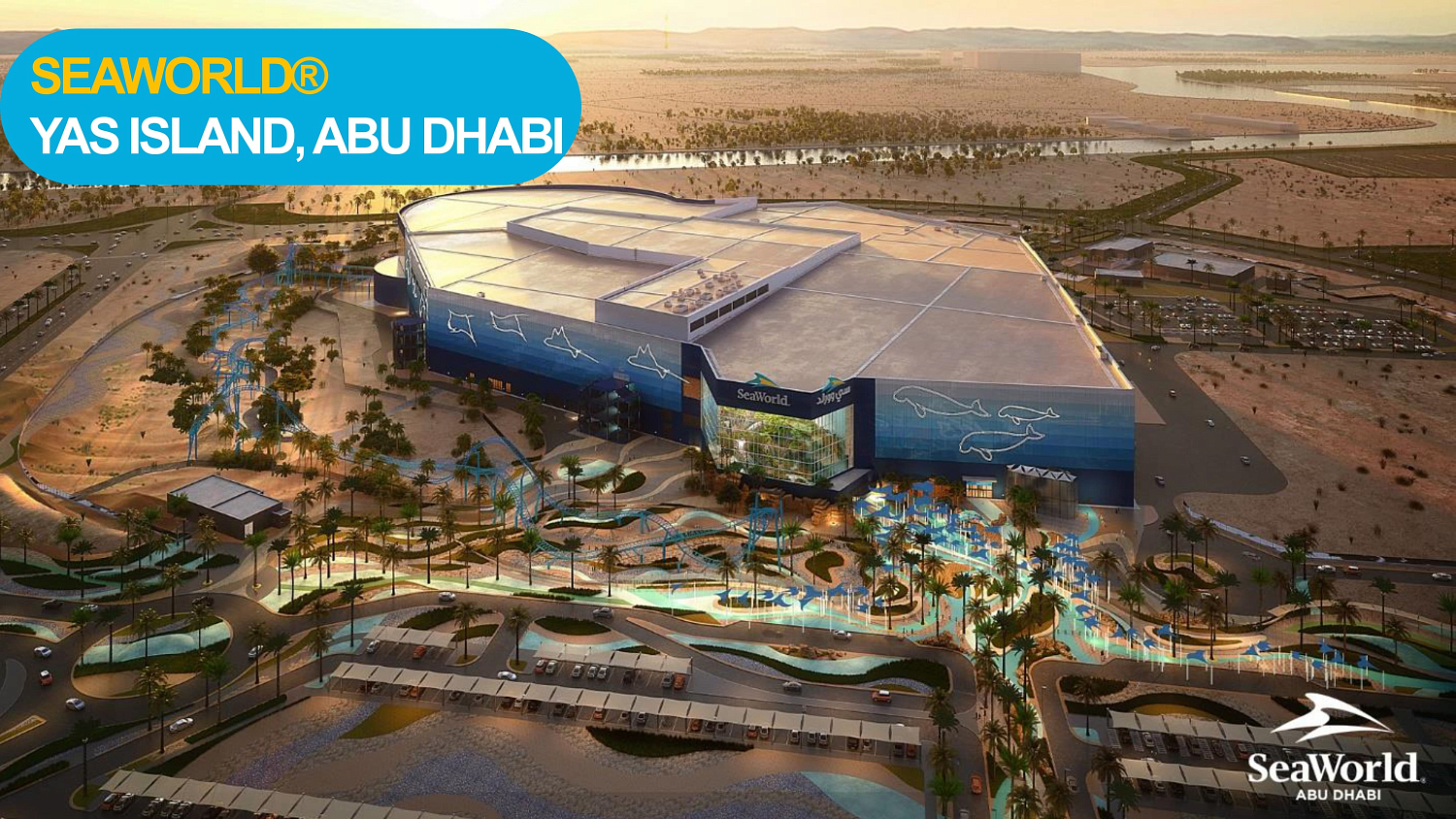 Тематический парк SeaWorld Abu Dhabi  / ОАЭ / Абу Даби / о. Яс