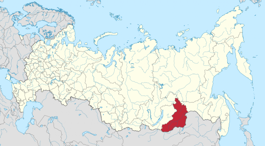 Забайкальский край на карте России