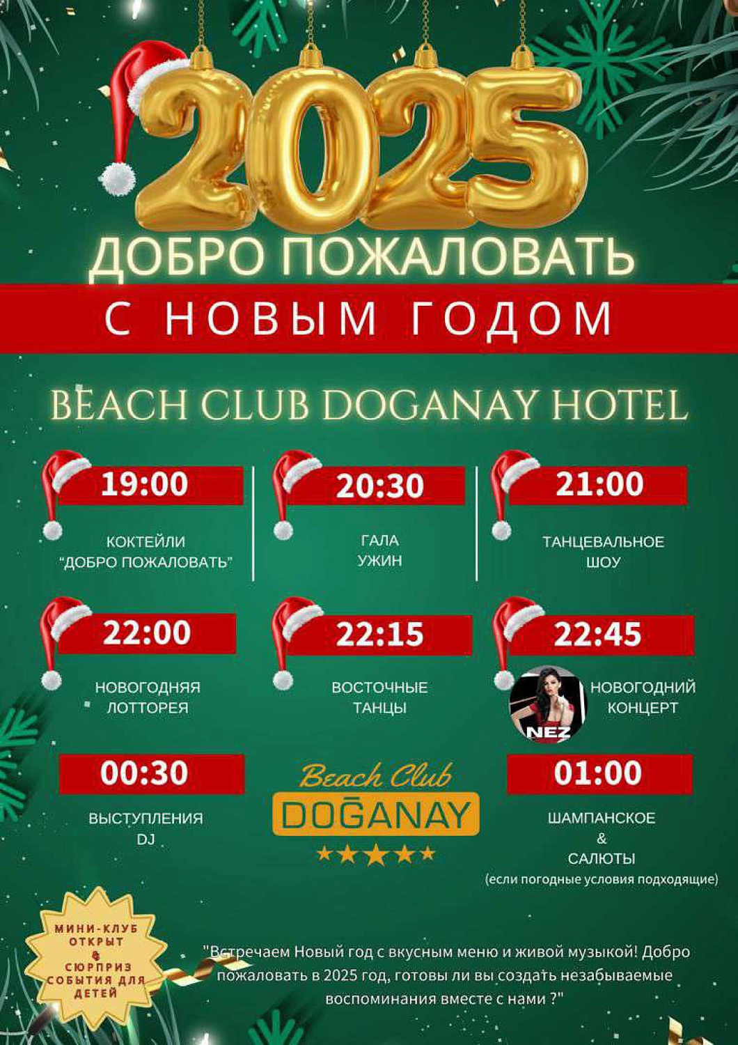Новый год и Рождество в Анталии