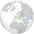 Авторство: Rob984. Derived from File:Germany on the globe (Germany centered).svg, CC BY-SA 3.0, https://commons.wikimedia.org/w/index.php?curid=110833223