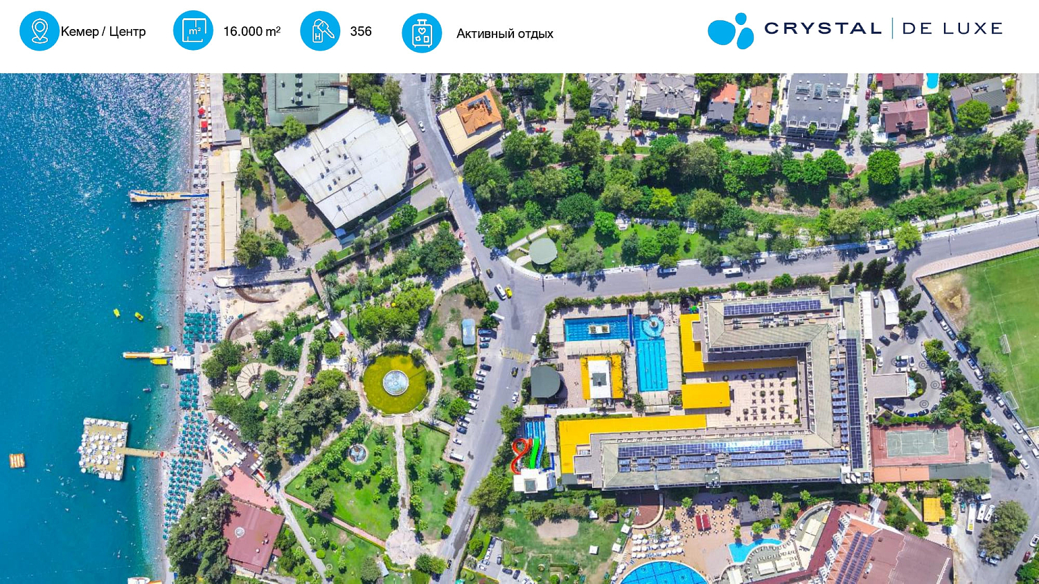 Новости отелей сети Crystal на Турецкой Ривьере