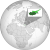 Авторство: Rob984. Этот файл является производной работой от: Norhern Cyprus (orthographic projection).svgNorhern Cyprus (orthographic projection).svg, CC BY-SA 4.0, https://commons.wikimedia.org/w/index.php?curid=49112075