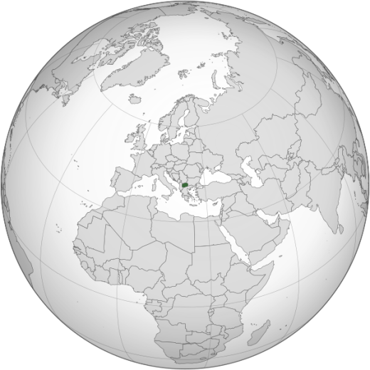 Авторство: derived work: MacedonianBoy. Based on File:Denmark (orthographic projection).svg, Общественное достояние, https://commons.wikimedia.org/w/index.php?curid=14588440