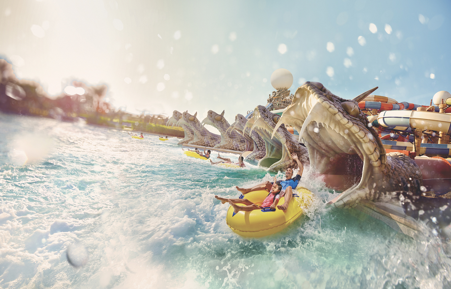 Аквапарк Yas Waterworld Abu Dhabi / ОАЭ / Абу Даби / о. Яс