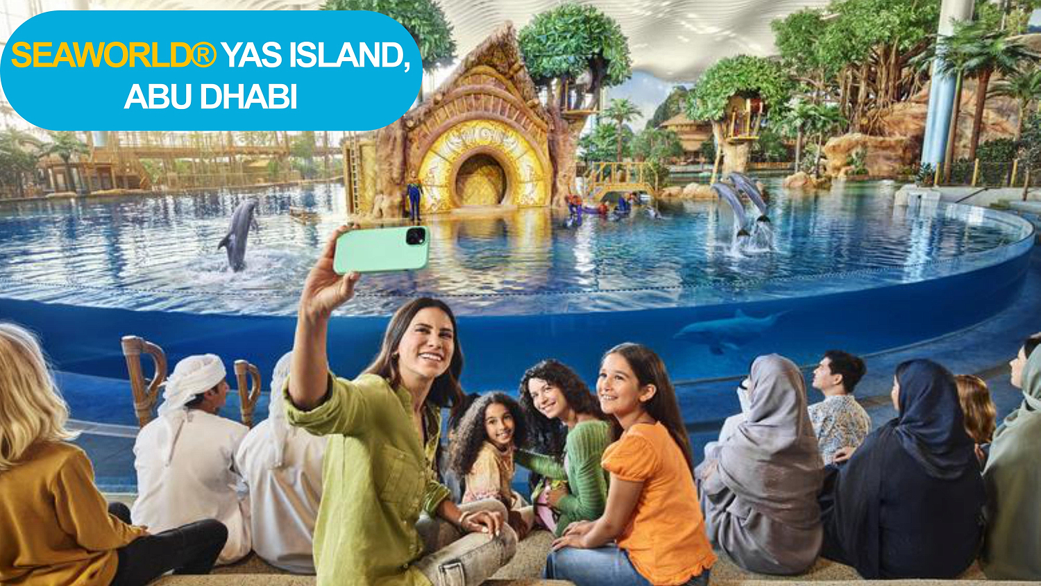 Тематический парк SeaWorld Abu Dhabi  / ОАЭ / Абу Даби / о. Яс