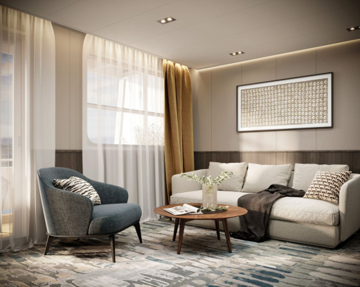 т/х Лев Толстой: Люкс 2-местн. с балконом / шлюпочная палуба