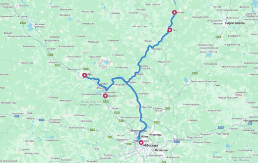 Круизы выходного дня из Москвы